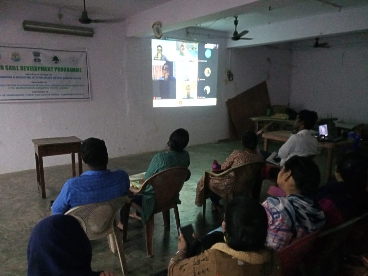 Trainees attended the webinar on Intellectual property rights, organized by Br. MSME Development